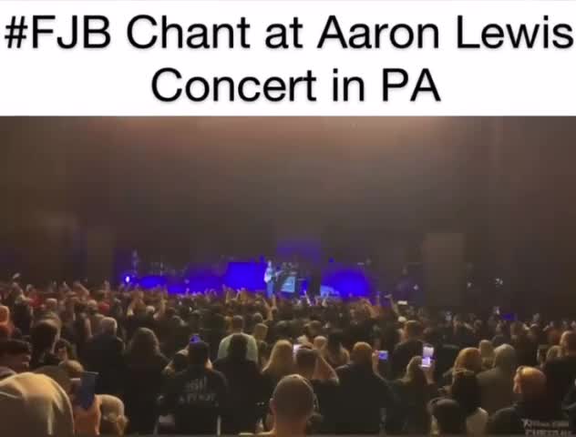 THOUSANDS Chant "F**k Joe Biden" at Aaron Lewis Concert