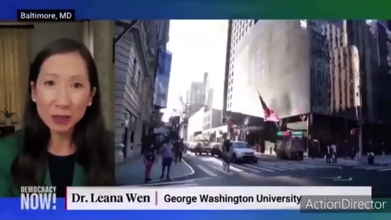 crazy Leana Wen admitting the vaccinated are super spreaders!