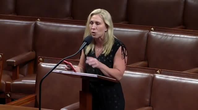 JUST IN: Marjorie Taylor Greene Calls For Motion To Adjourn, Says Congress 'Ruining' Citizens' Lives