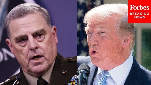 Mark Milley Responds To 'Peril' Report He Spoke To China, Pelosi Behind Trump's Back