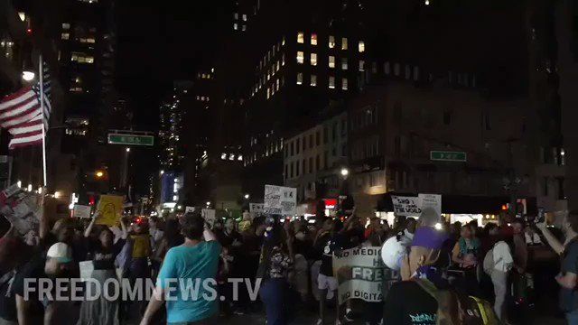 R A W S A L E R T S - BREAKING: Currently happening in New York City as Thousands of protesters 