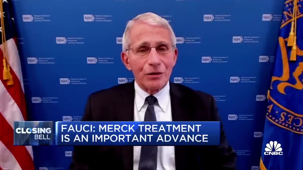 Merck anti-viral Covid drug is an 'important advance,' says Dr. Fauci