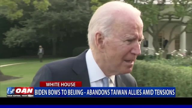 Biden bows to Beijing  Abandons Taiwan allies amid tensions