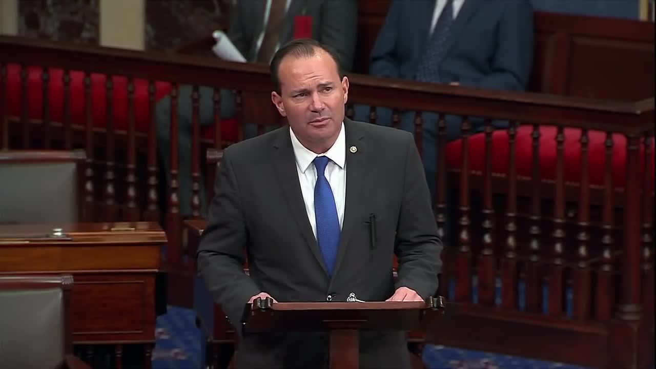 'This Mandate Is Unconstitutional': Mike Lee Assails Biden Vaccine Mandate