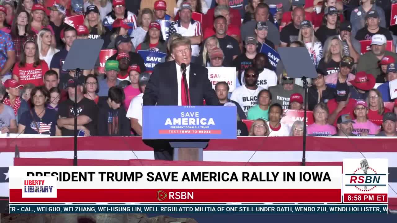 Trump rally 10/09/2021