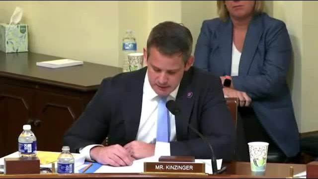 Adam Kinzinger Calls Out His Own Party In Emotional Statement At January 6 Committee Hearing