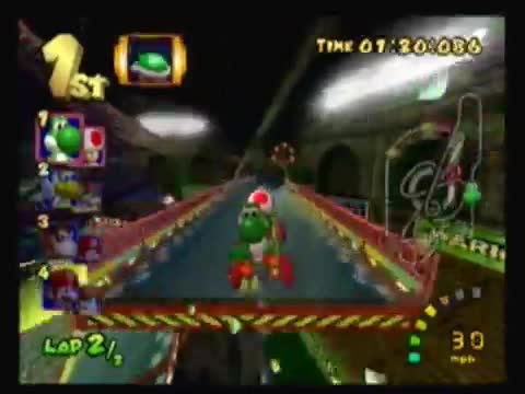 Mario Kart Double Dash!!-Special Cup: Wario Colosseum (150cc) (1/4)