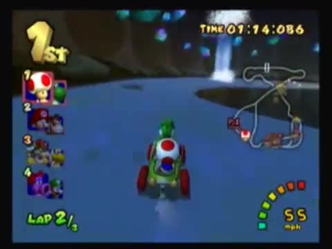 Mario Kart Double Dash!! Special Cup: Dino Dino Jungle (150cc) (2/4)