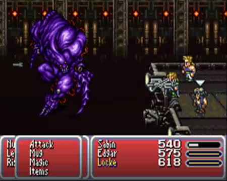 Final Fantasy VI: Gameplay: Boss#15: Number 128