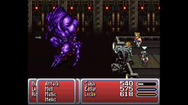 Final Fantasy VI: Gameplay: Boss#15: Number 128