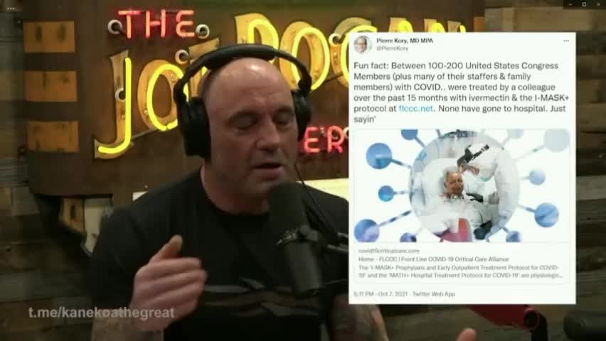 Joe Rogan Exposes Congress' Secret Relationship With Ivermectin