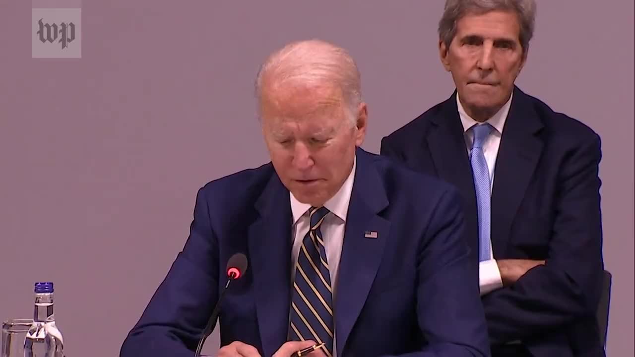 Biden Blames Trump, Apologizes For America On World Stage