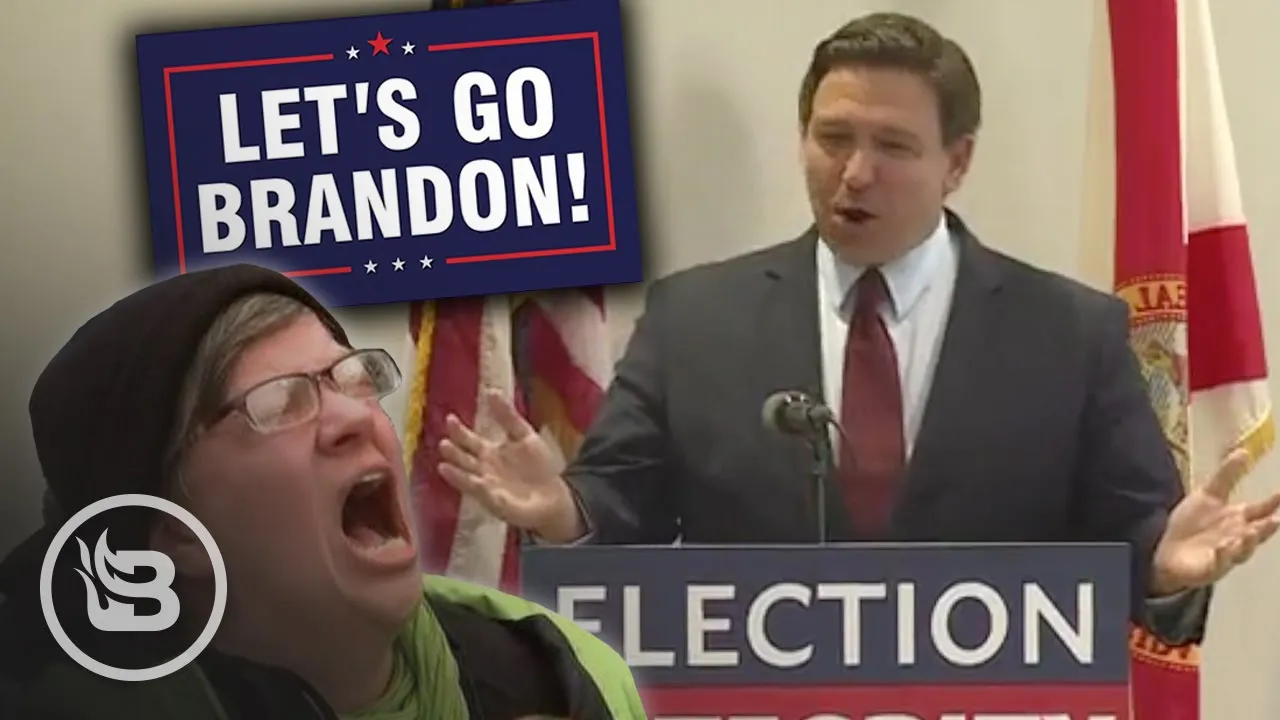 Libs LOSE IT When DeSantis Calls Biden Admin the Brandon Administration