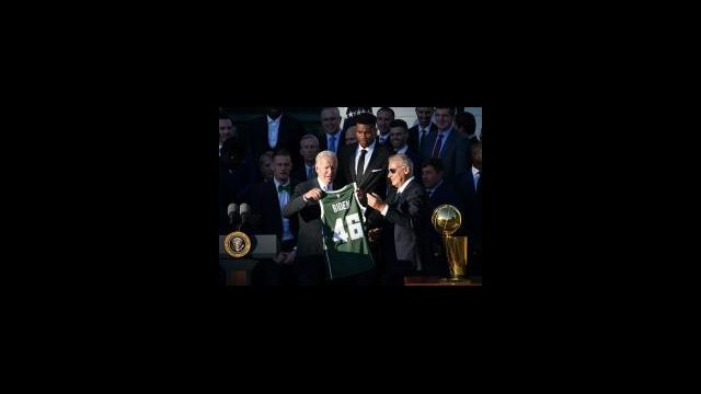 Confused Biden Hosts NBA Champs: What Are We Supposed to Do Now?